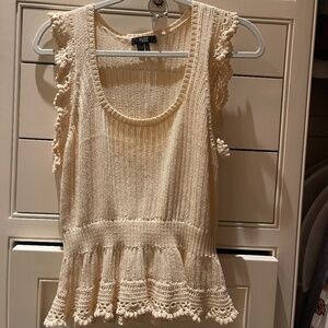 Paige Crochet Knit vest